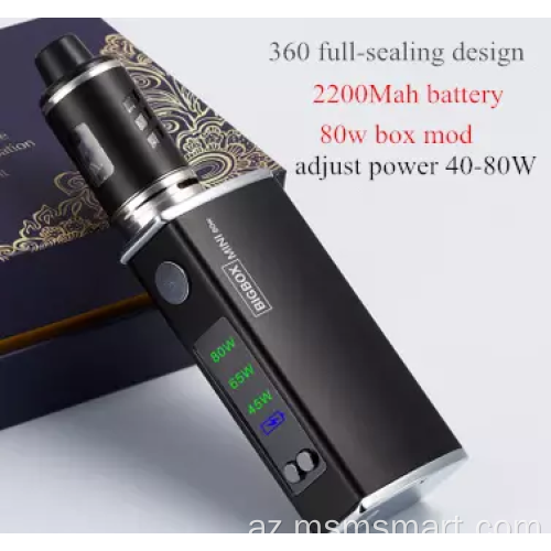 80W vape qələm mods yeni siqaret çəni